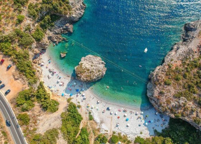 Mani Stone Built Home A Breath Away To The Sea Stoupa Exterior photo